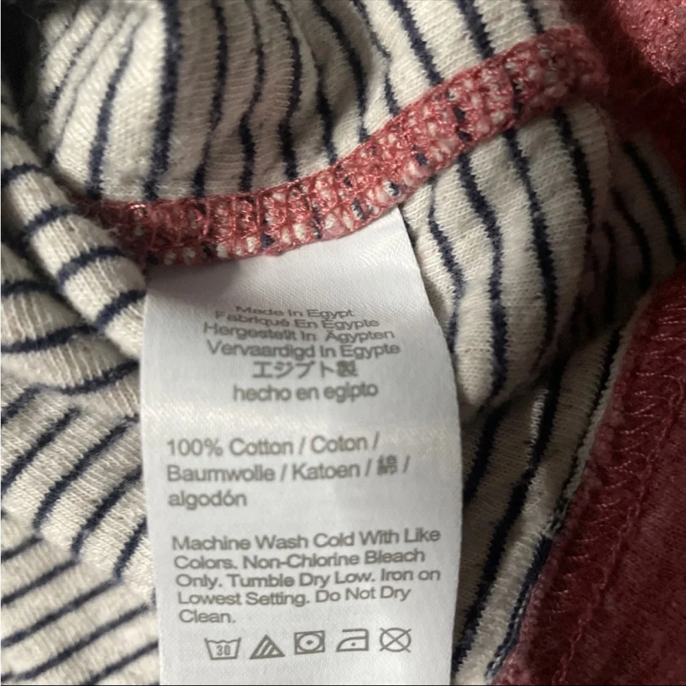J.Crew Sweater Mens M Pink Knit Goods Pullover 1/4 Zip 100% Cotton Long Sleeve